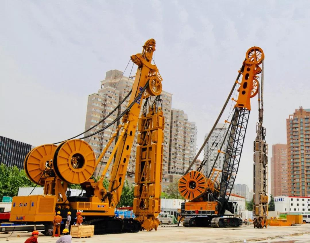 上海金泰SX40双轮铣多方出击国内深隧、轨交施工市场